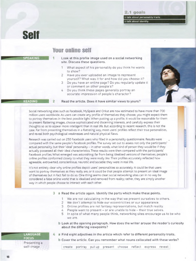 Lesson 2 - Self Promotion | PDF