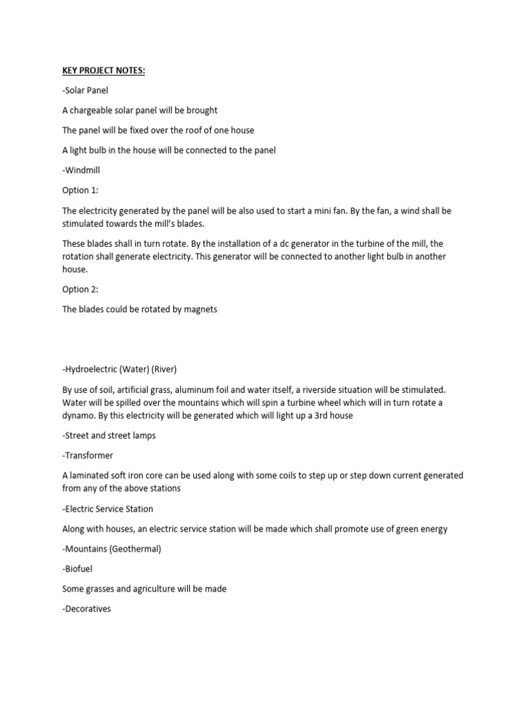 Science Exhibition Notes | PDF