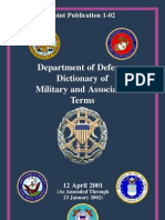 US ARMY - Dictionary of Military Terms.