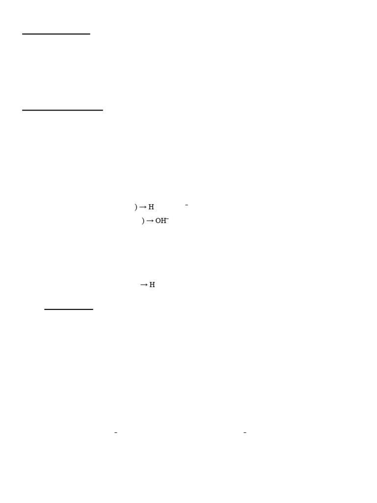 Chemistry Chapter 4 PDF | PDF | Acid | Chemical Reactions
