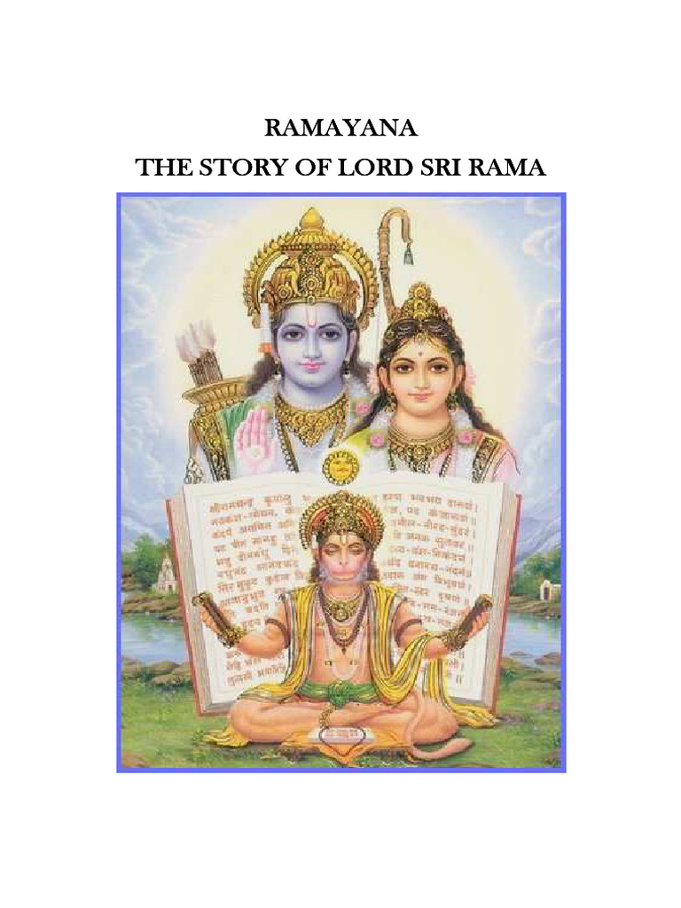 The Epic Tale of Lord Rama | PDF