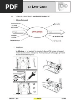 Le Lave-Linge - Corrige