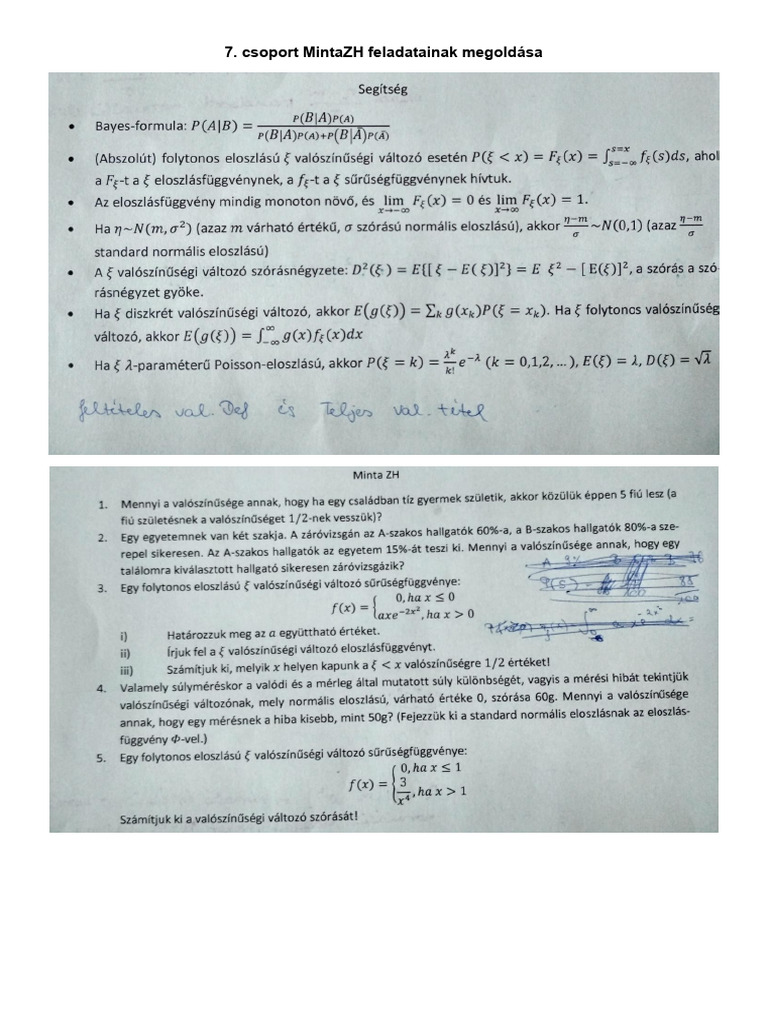 Minta ZH | PDF