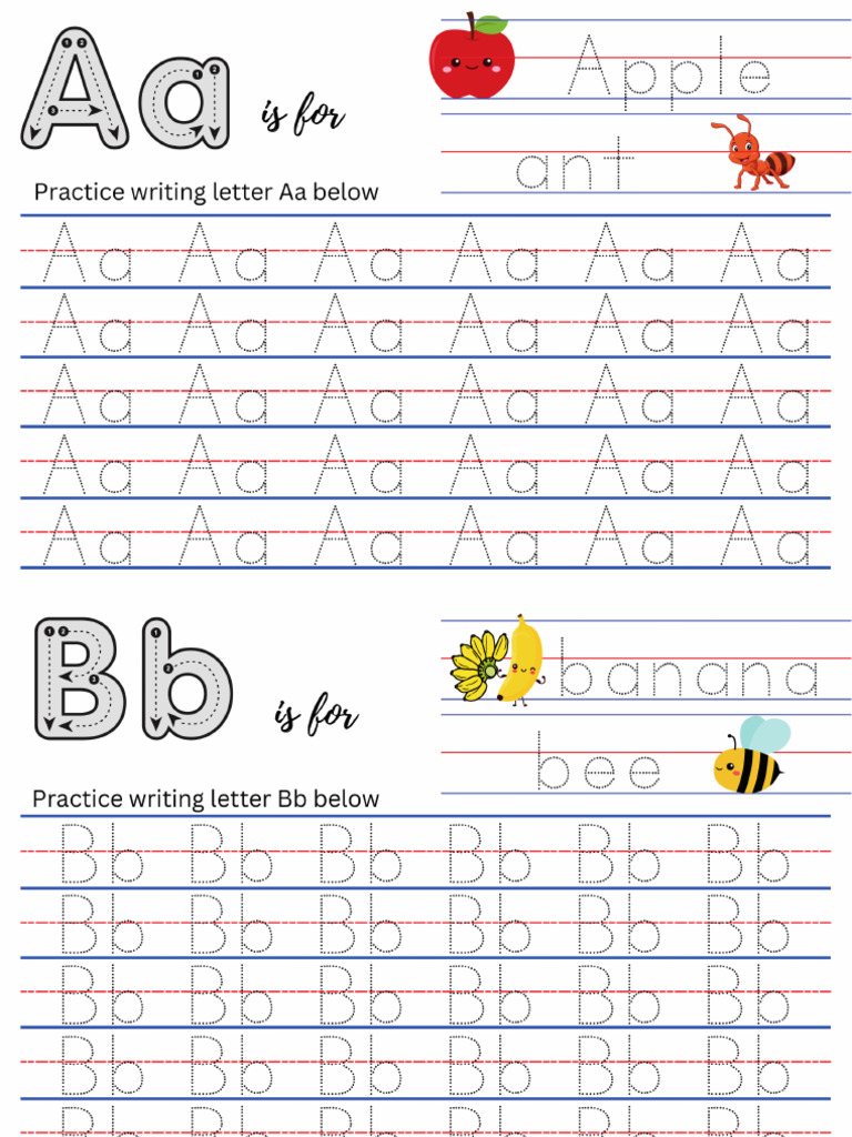 Tracing Letters | PDF
