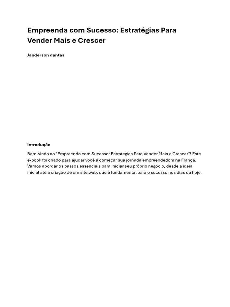 Estratégias para Vender Mais e Crescer | PDF | Custo | Segmentação de ...