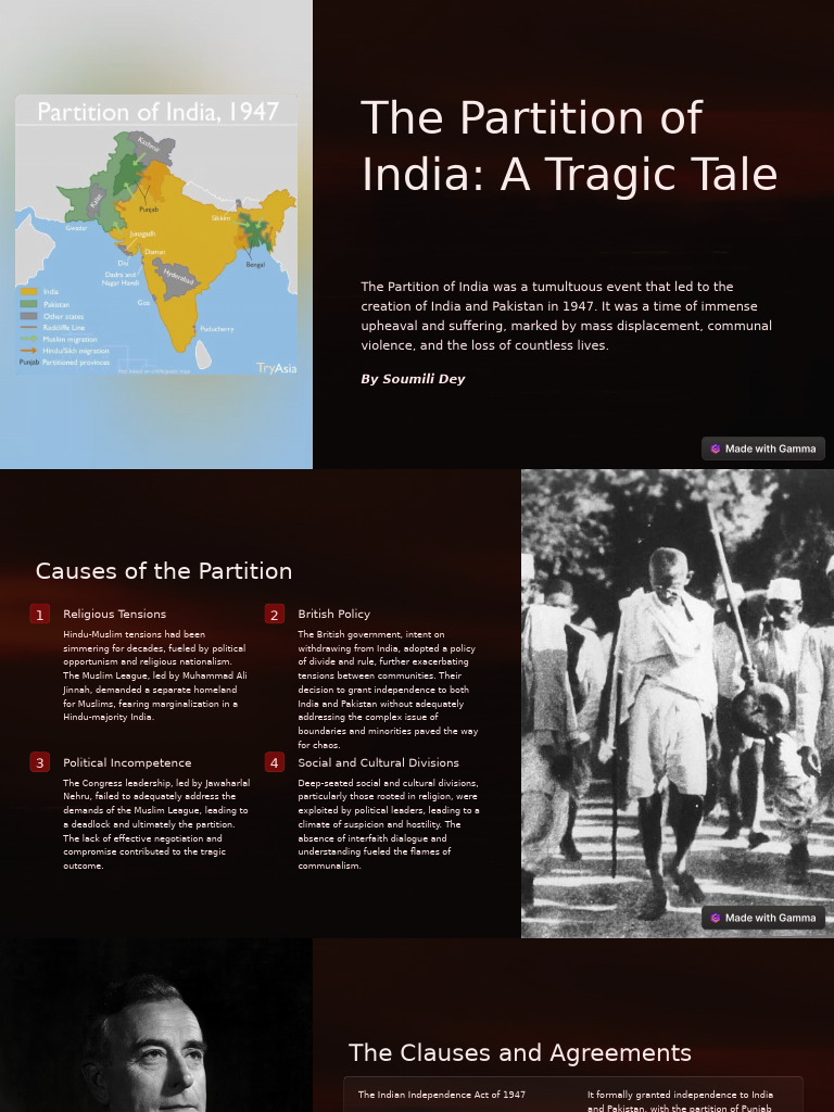 India-Pakistan Partition: Causes & Impact | PDF | Partition Of India