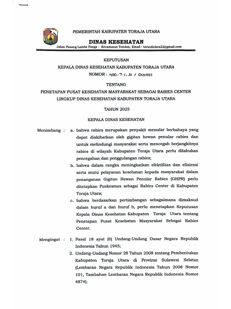 SK Rabies Center | PDF