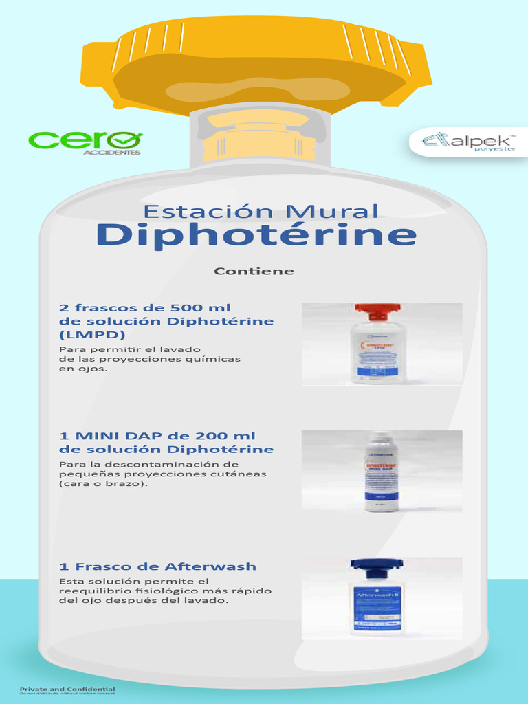 Uso de Diphotérine en Emergencias Químicas | PDF