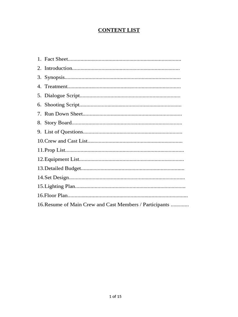 Talk Show Production Guide | PDF