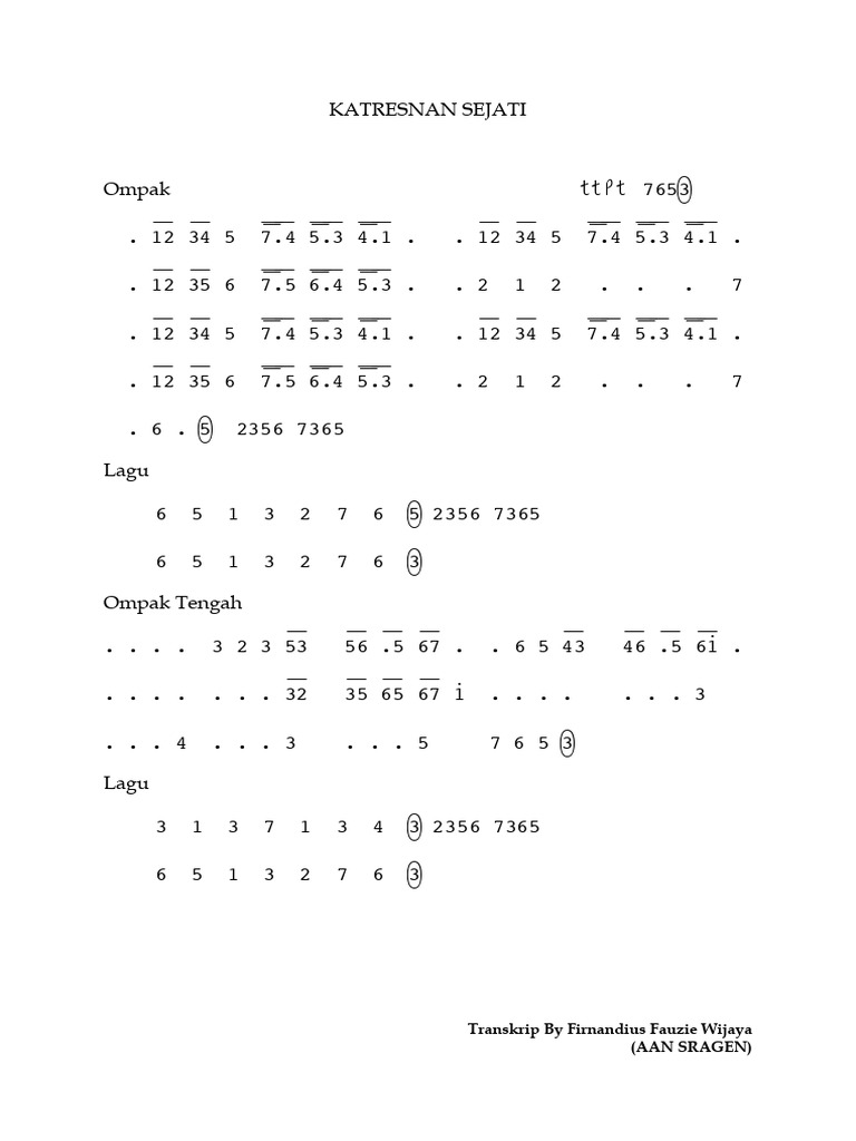 Katresnan Sejati Pdf