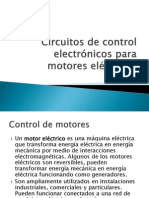 Circuitos de Control Electronicos para Motores Electricos