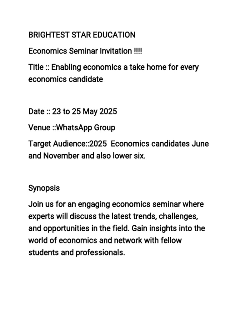 Sermina Invitation | PDF