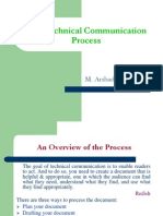 The Technical Communication Process: M. Arshad Malik