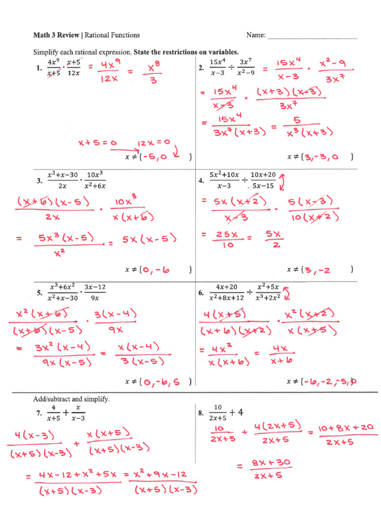 Review 2 KEY | PDF