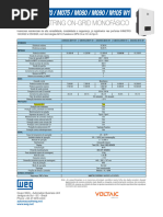DATASHEET SIW200G M070 M105 W1 PT Web | PDF | Eletricidade | Metrologia