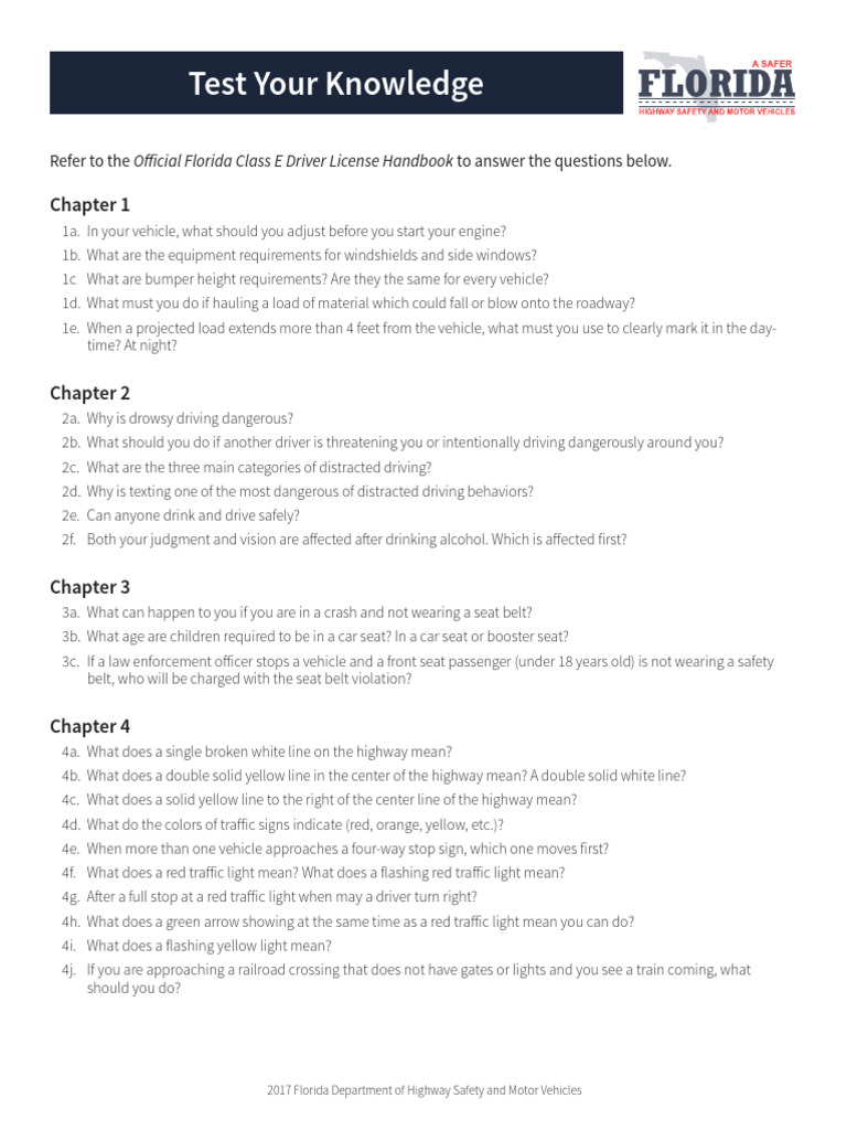 DMV Questions | PDF | Traffic Light | Traffic