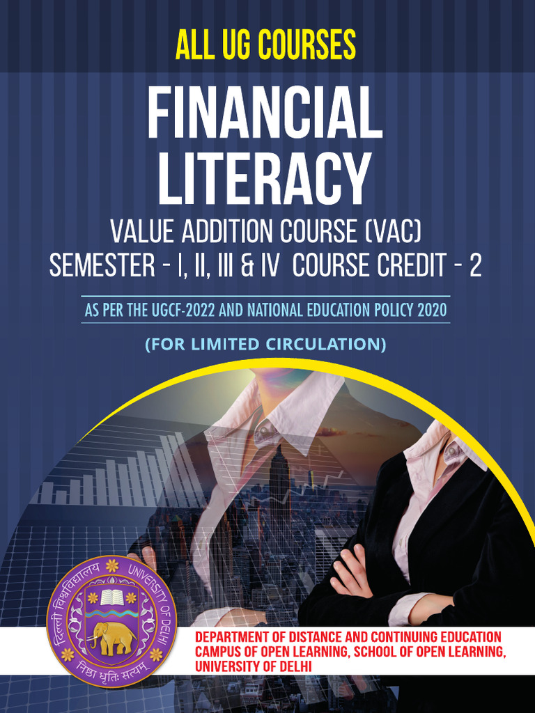 Financial Literacy Course Syllabus | PDF | Finance & Money Management ...