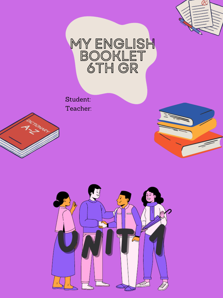 My English Booklet 6th GR | PDF
