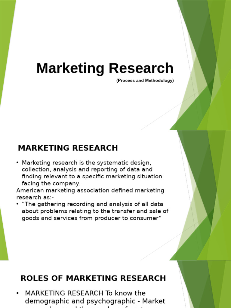 Marketing Research Process Overview | PDF | Marketing Research | Marketing