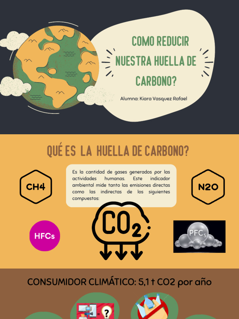 Reducción de La Huella de Carbono | PDF