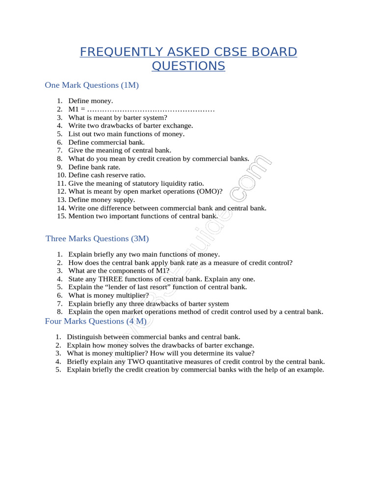 Assignment Money and Banking | PDF