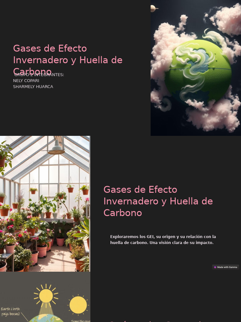 Gases de Efecto Invernadero y Huella de Carbono | PDF