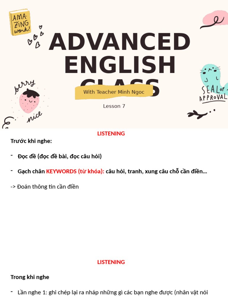 Note Bu I 7 | PDF