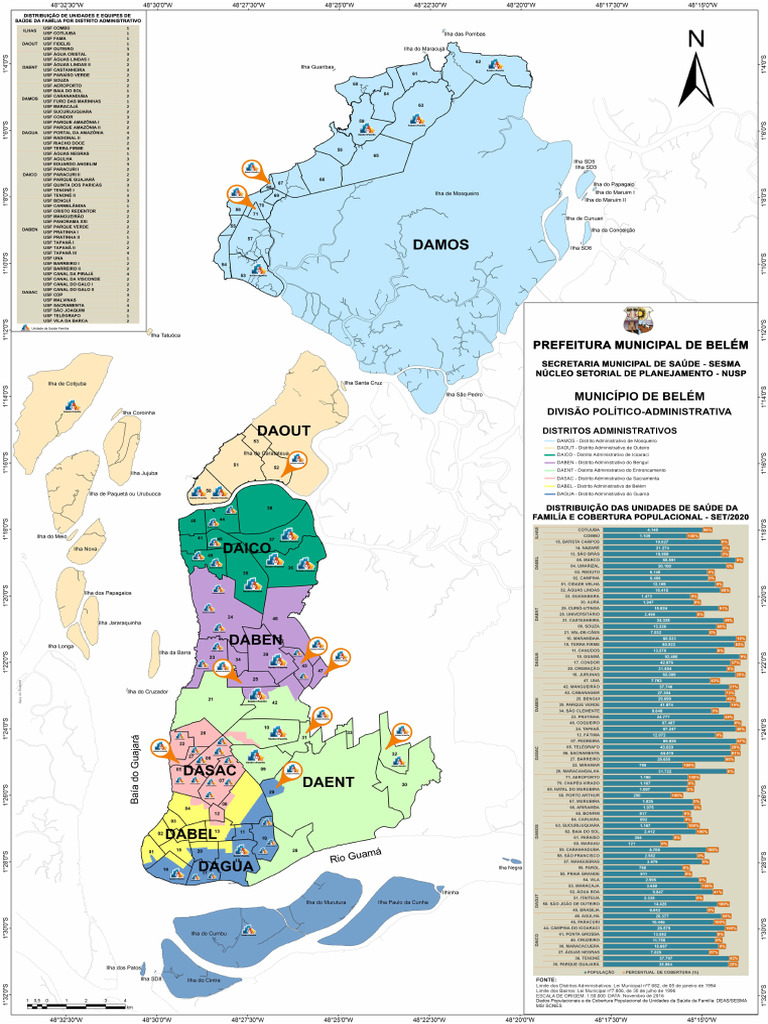 Mapa Usf Belem | PDF