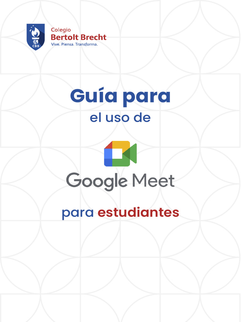 Instrucciones para Google Meet en Clases | PDF | Informática | Software