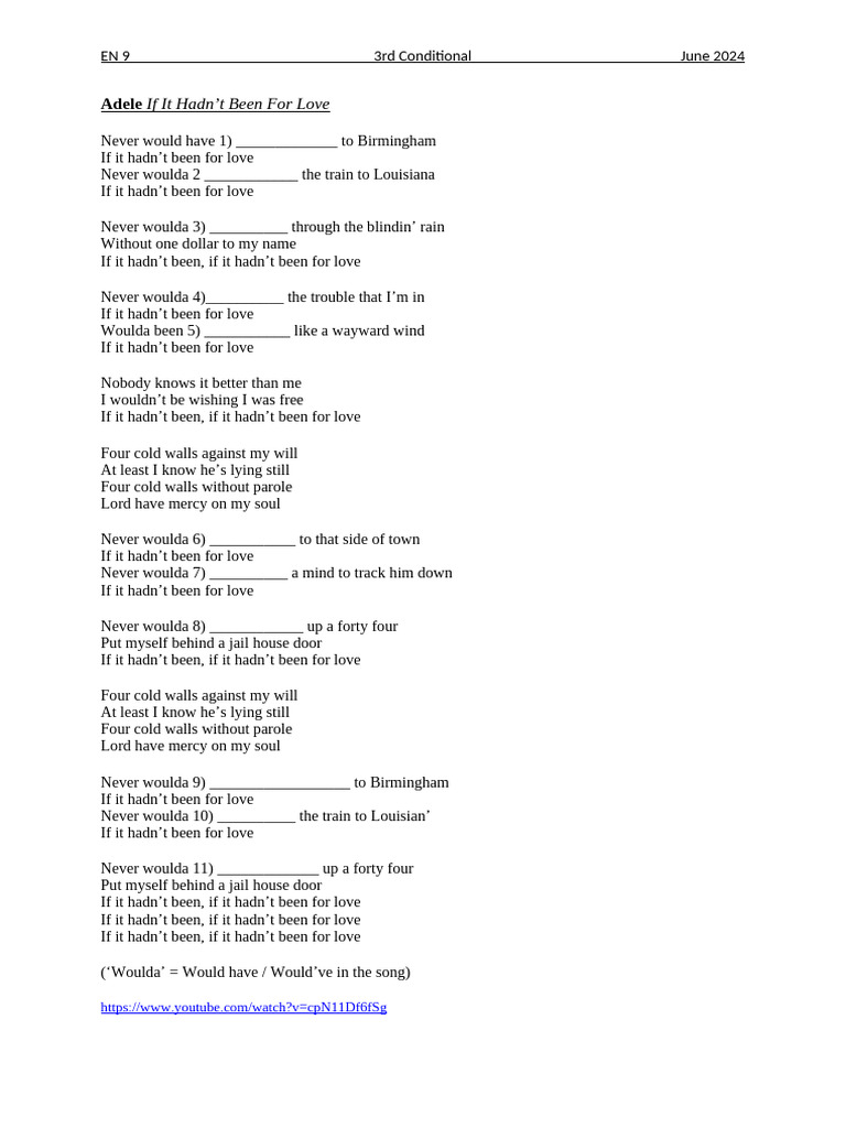Adele If It Hadn | PDF