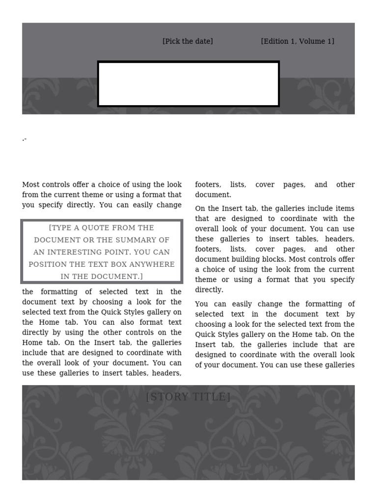 Document Formatting and Themes Guide | PDF | Page Layout | Computing