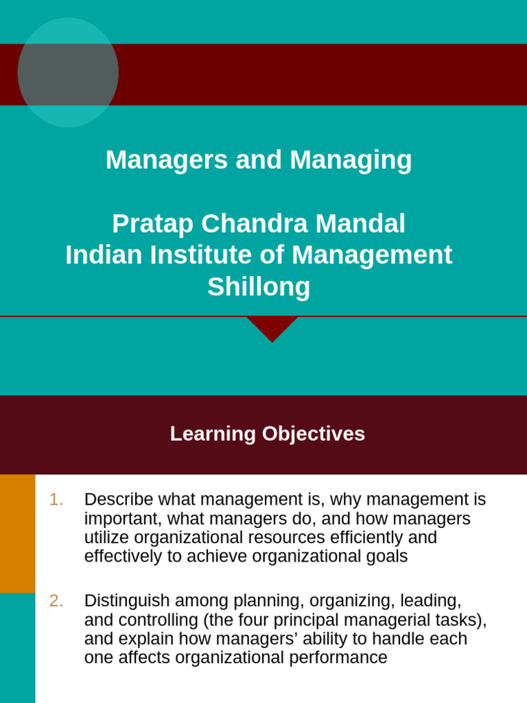 Understanding Management Principles | PDF | Goal | Competitive Advantage