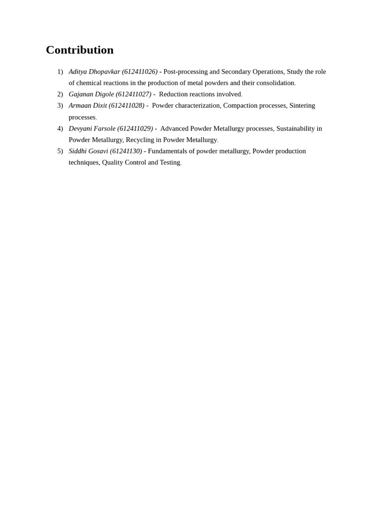 Contribution | PDF
