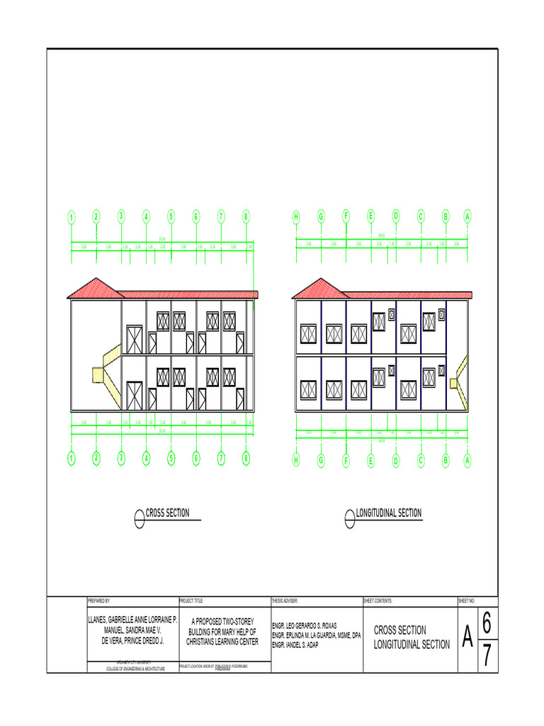 Proposed Two-Storey Building Plans | PDF