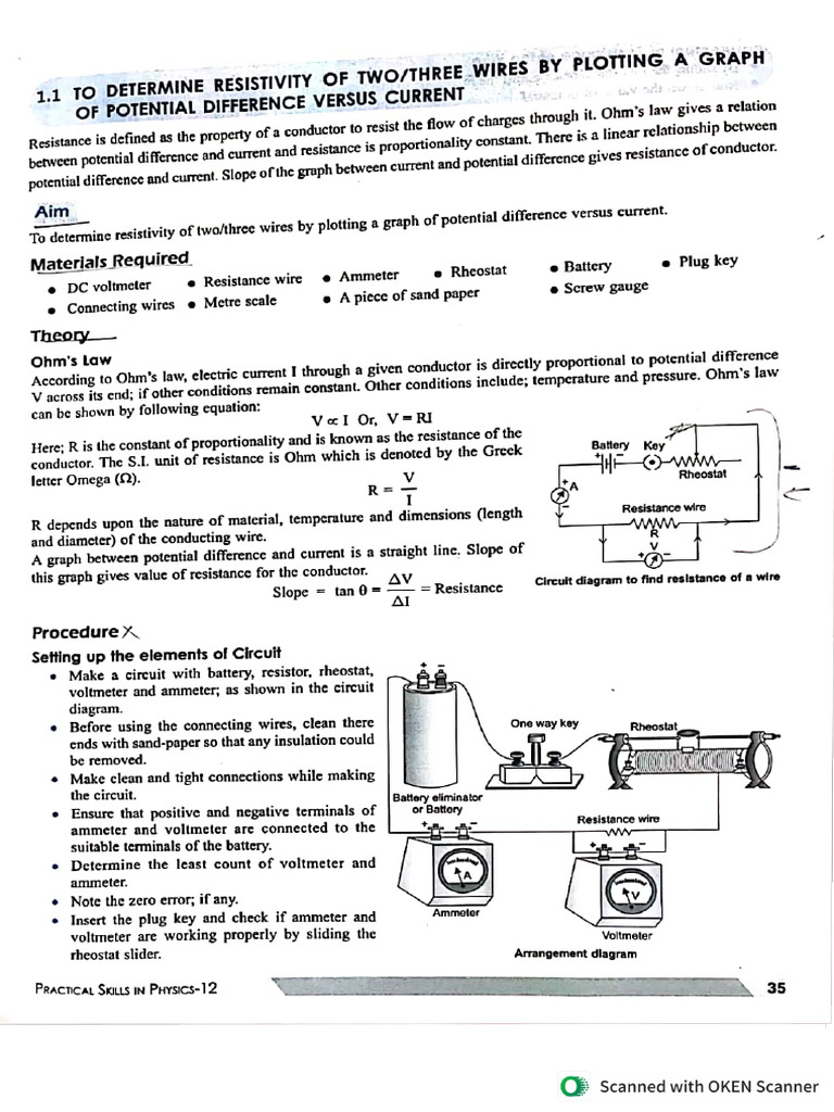 Experiment A1 | PDF