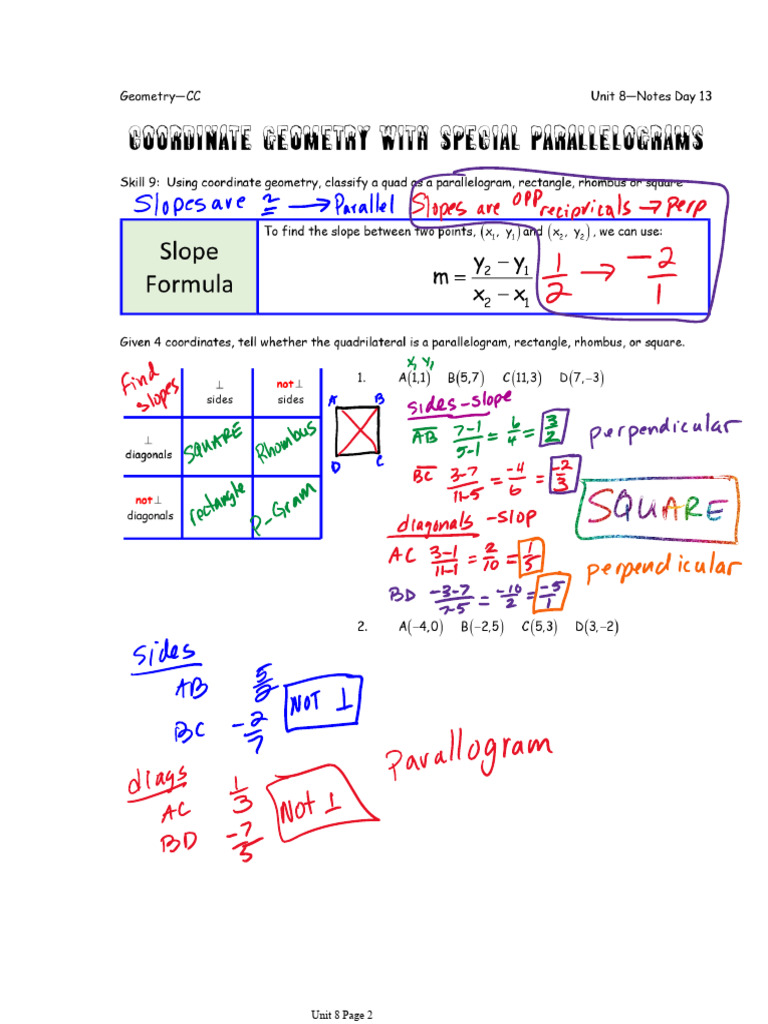 U8D13 Completed Notes | PDF