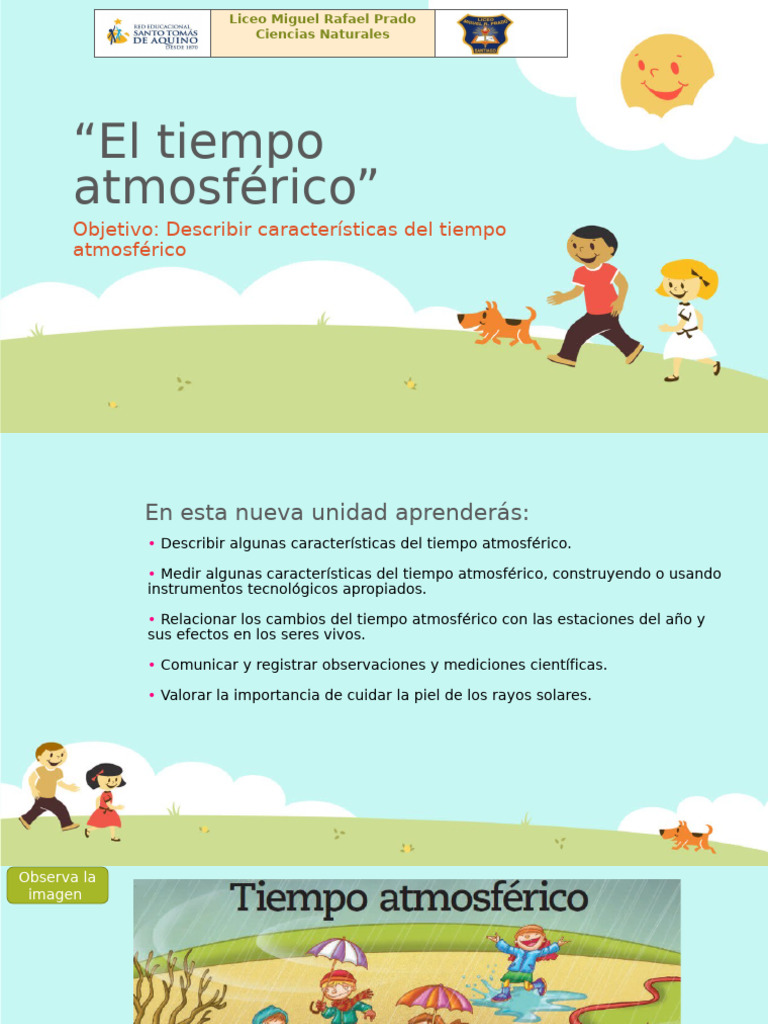 El Tiempo Atmosferico 1 | PDF