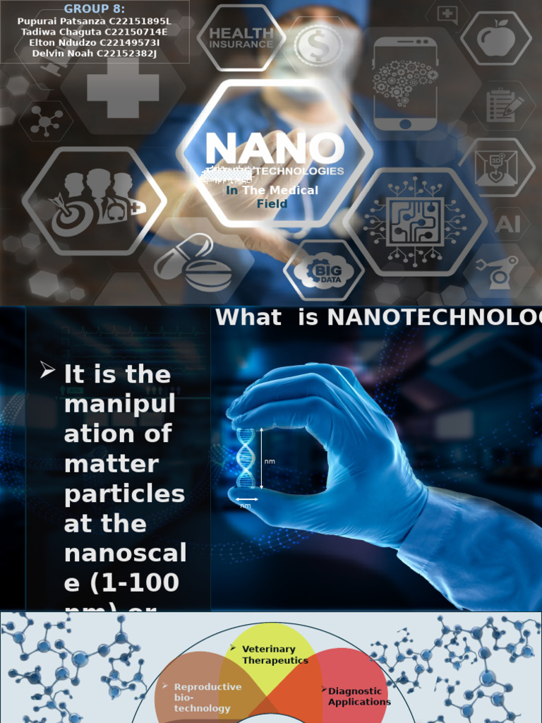 GROUP8 Applications of Nanotechnology in Medicine | PDF | Nanomedicine ...