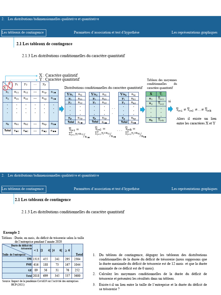 Analyse des distributions quantitatives | PDF | Analyse statistique ...