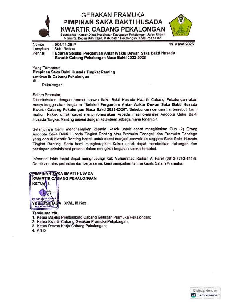 Surat Edaran | PDF