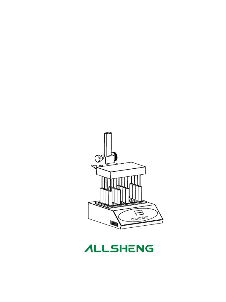 MD200 Sample Concentrator Manual | PDF | Thermometer | Electrical Wiring