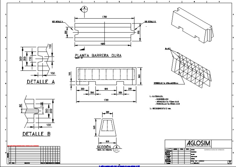 Plano Nuevo Barrera Con Machimbrado-01 | PDF