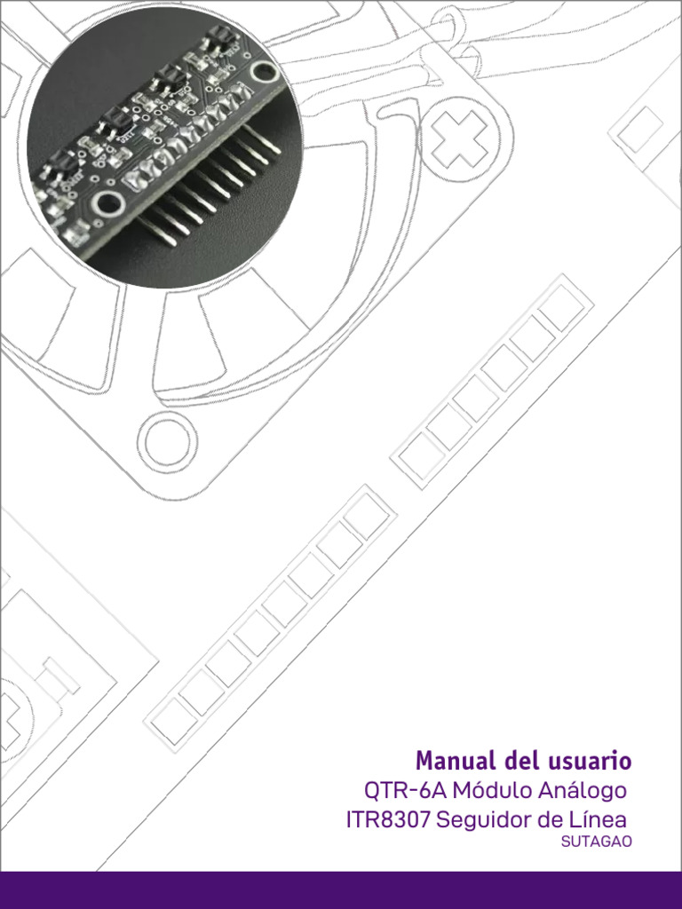 QTR-6A Analog Module ITR8307 Line Follower | PDF | Sensor | Ingenieria ...