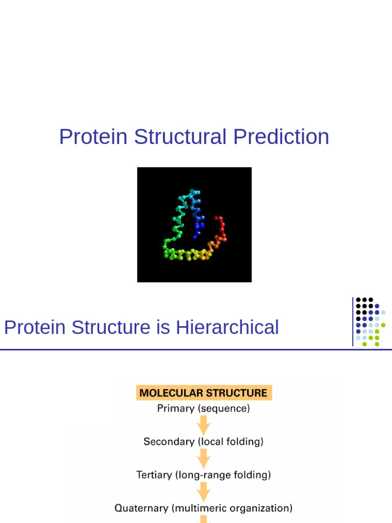 CS273 - Protein Structure Prediction | PDF | Protein Structure ...