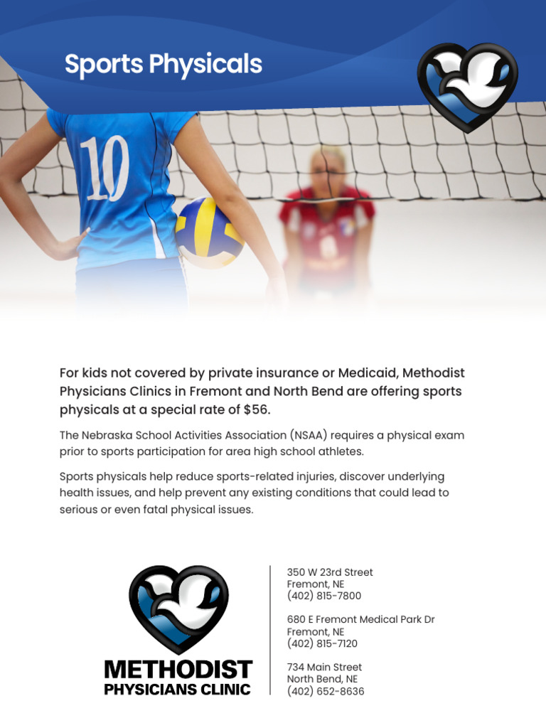 Affordable Sports Physicals in Nebraska | PDF