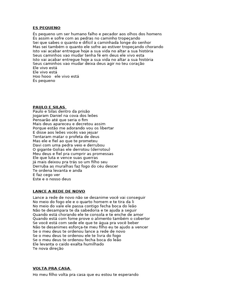 LETRAS | PDF