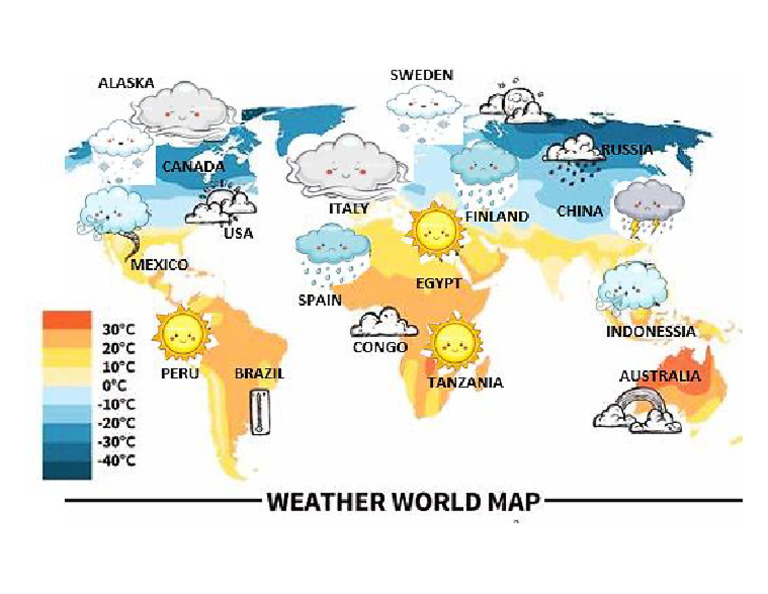 Weather World Map SS Imp | PDF