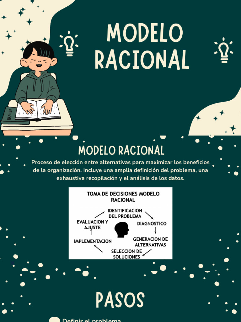 Modelo Racional para Toma de Decisiones | PDF | Racionalidad | Toma de ...