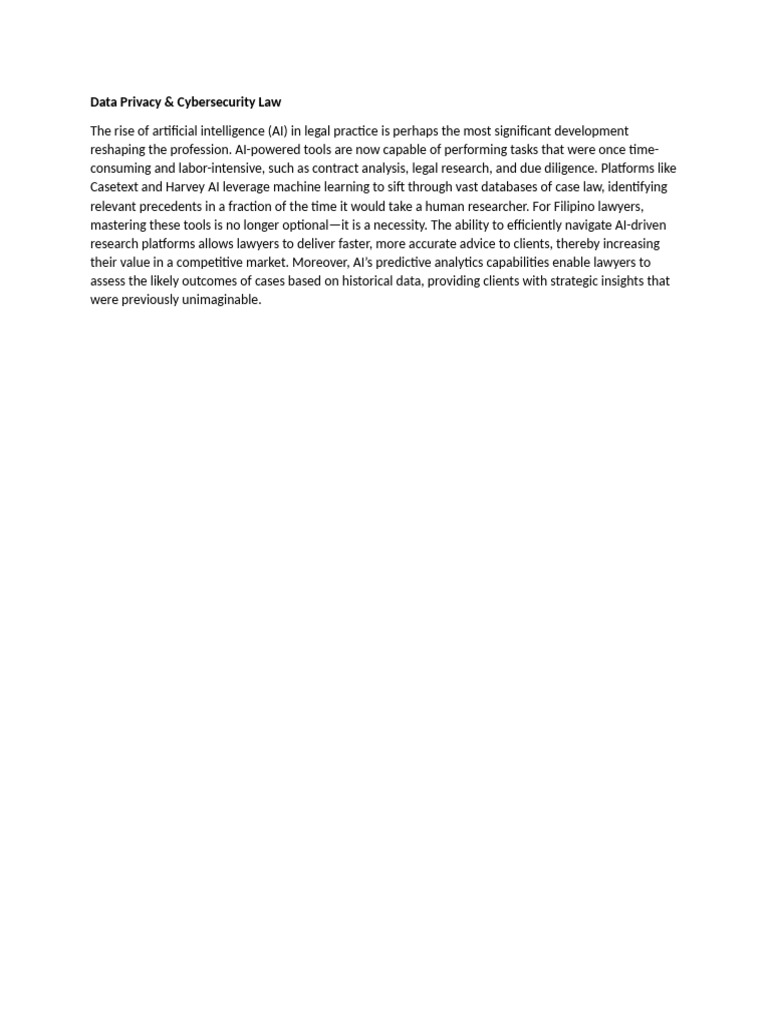 The Growing Need For Data Privacy Experts Part 3 | PDF