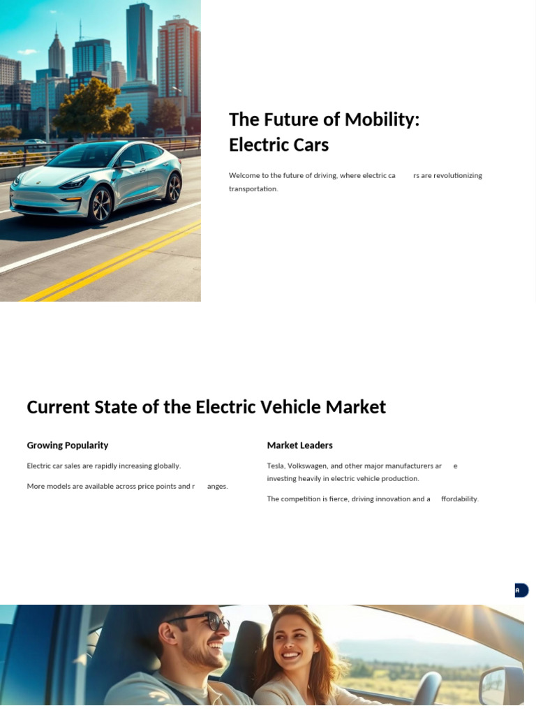 Electric Cars: Future of Sustainable Mobility | PDF | Electric Vehicle ...